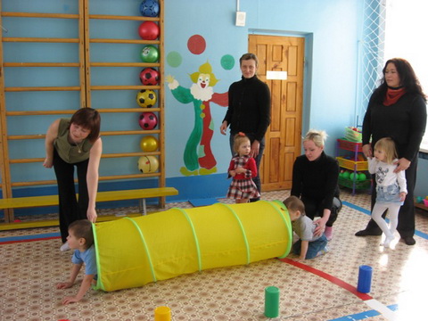 Занятия по психомоторному развитию детей