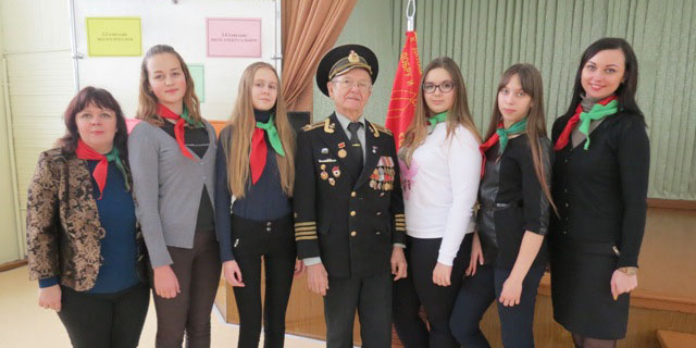 Торжественный приём в октябрята