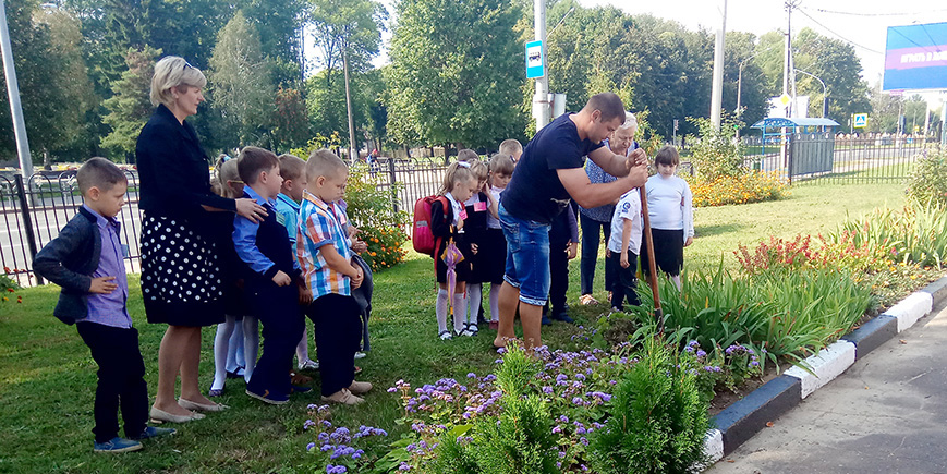 «Аллея первоклашек»