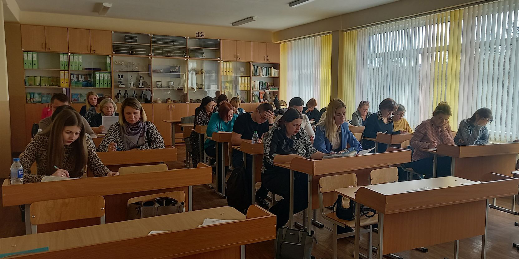 Заседание учебно-методического объединения учителей географии