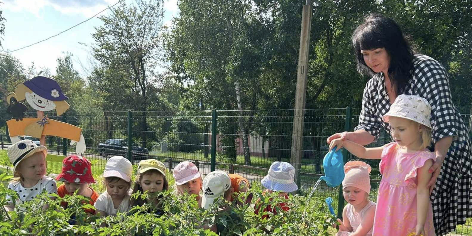 Труд в природе в детском саду