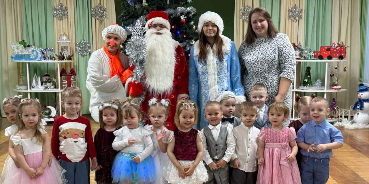 Волшебная новогодняя сказка в детском саду