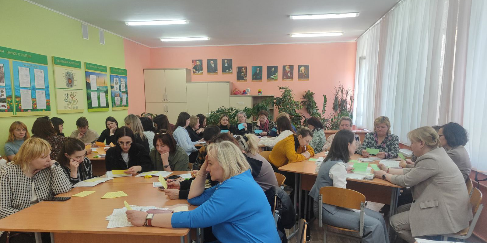 Заседание учебно-методического объединения учителей биологии